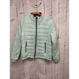 LL Bean Women's Weather Challenger 3-in-1 Jacket Liner Only‎ Mint sz S Small